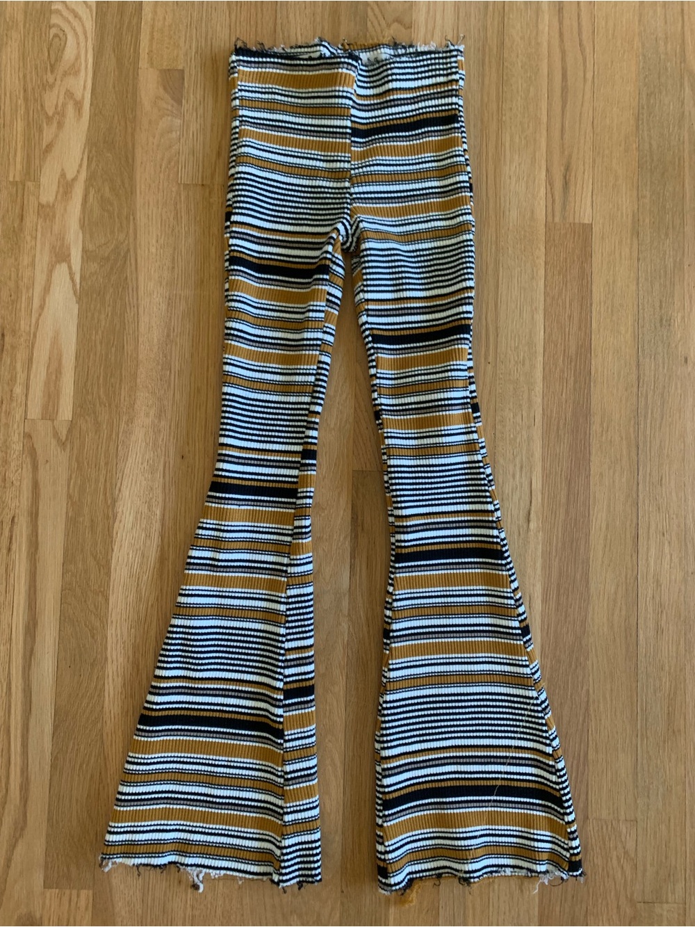 Better Be Striped Flare Leggings
